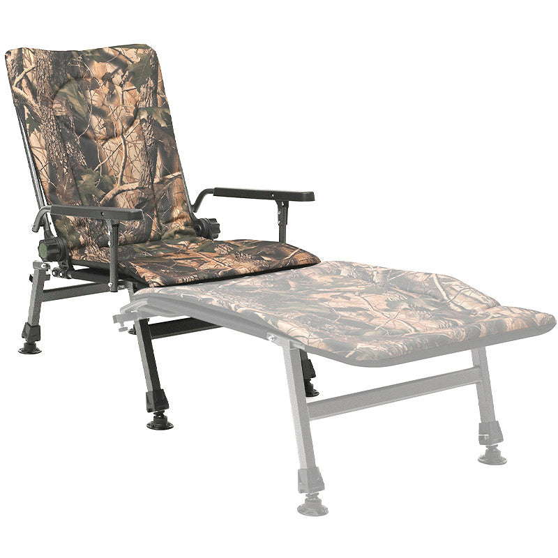 Sillón plegable reclinable con ajustes CUZO F5R, Maple