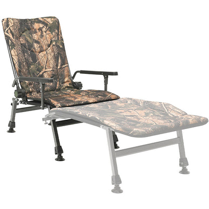 Sillón plegable reclinable con ajustes CUZO F5R, Maple