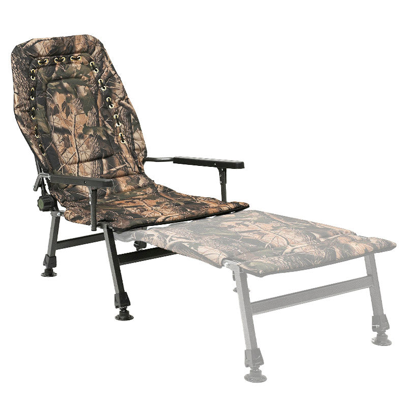 Sillón plegable reclinable con ajustes CUZO FK2, Maple