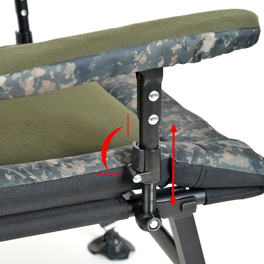 Sillón grande plegable reclinable con ajustes CUZO Enzo