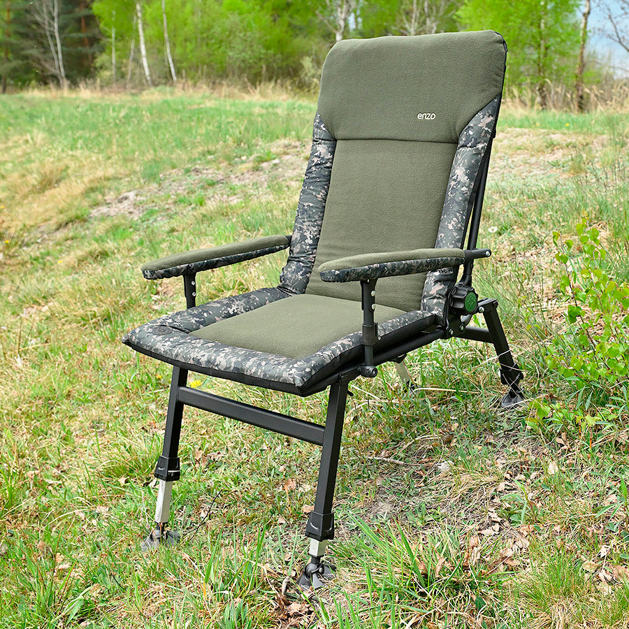 Sillón grande plegable reclinable con ajustes CUZO Enzo