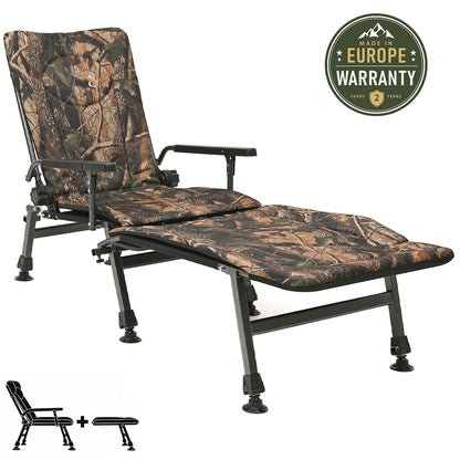 Set CUZO F5R Sillón plegable con Extensión de sillón a cama