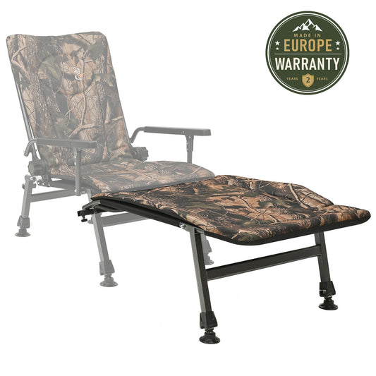 CUZO POD F5/R - Chair-to-Lounger Extension Kit, color Maple