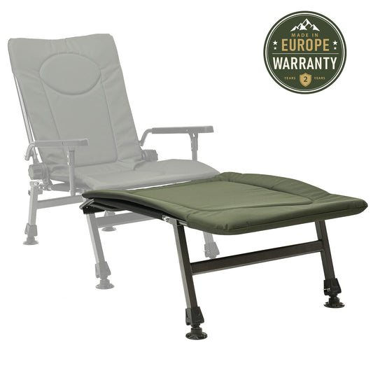 CUZO POD F5/R - Chair-to-Lounger Extension Kit, color Green