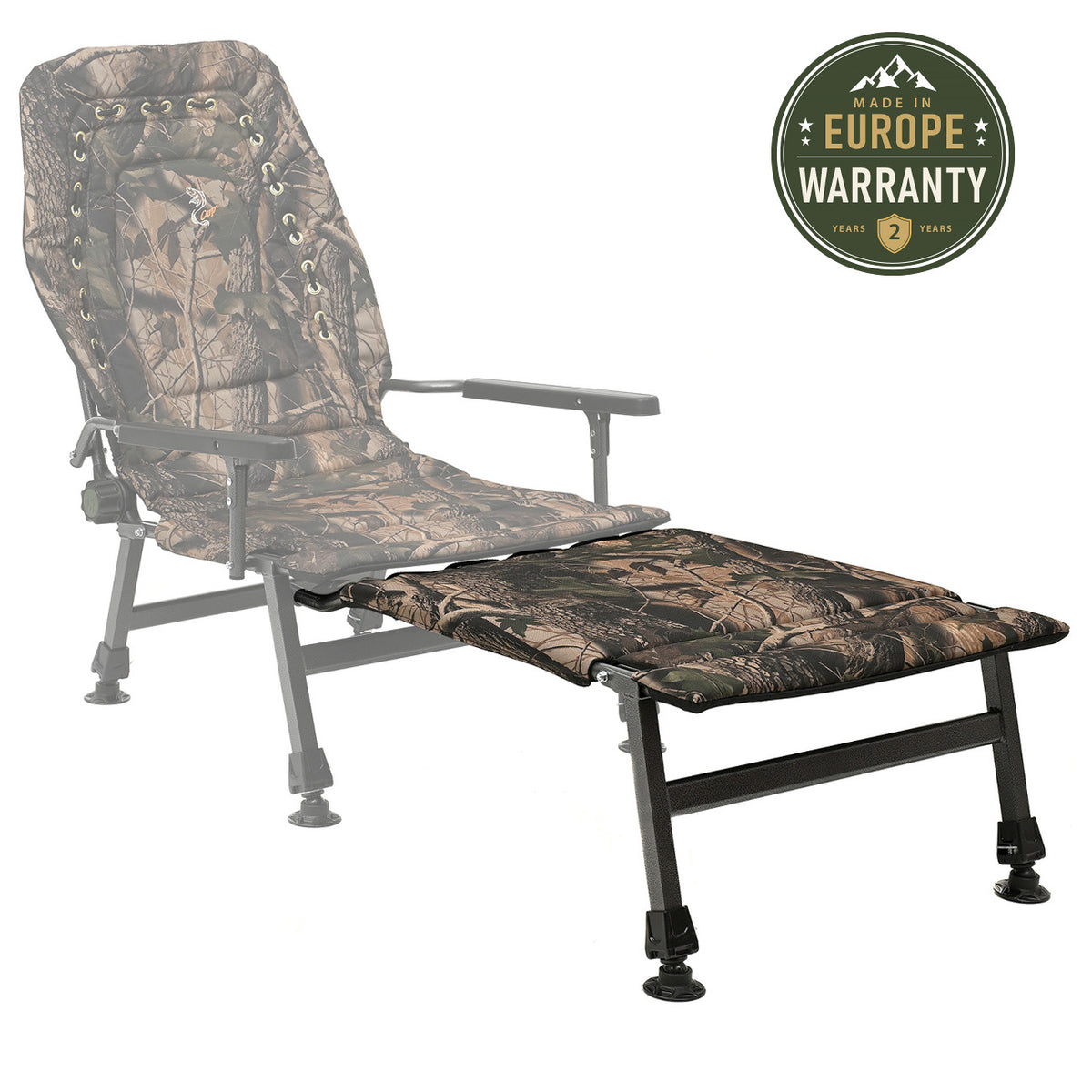 CUZO POD FK2 - Chair-to-Lounger Extension Kit, color Maple