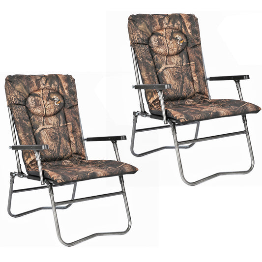 Set de 2 sillones plegables ligeros CUZO F7R