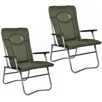 Set de 2 sillones plegables ligeros CUZO F7R