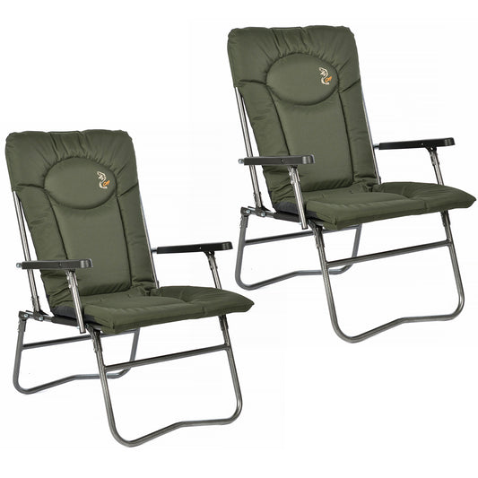 Set de 2 sillones plegables ligeros CUZO F7R