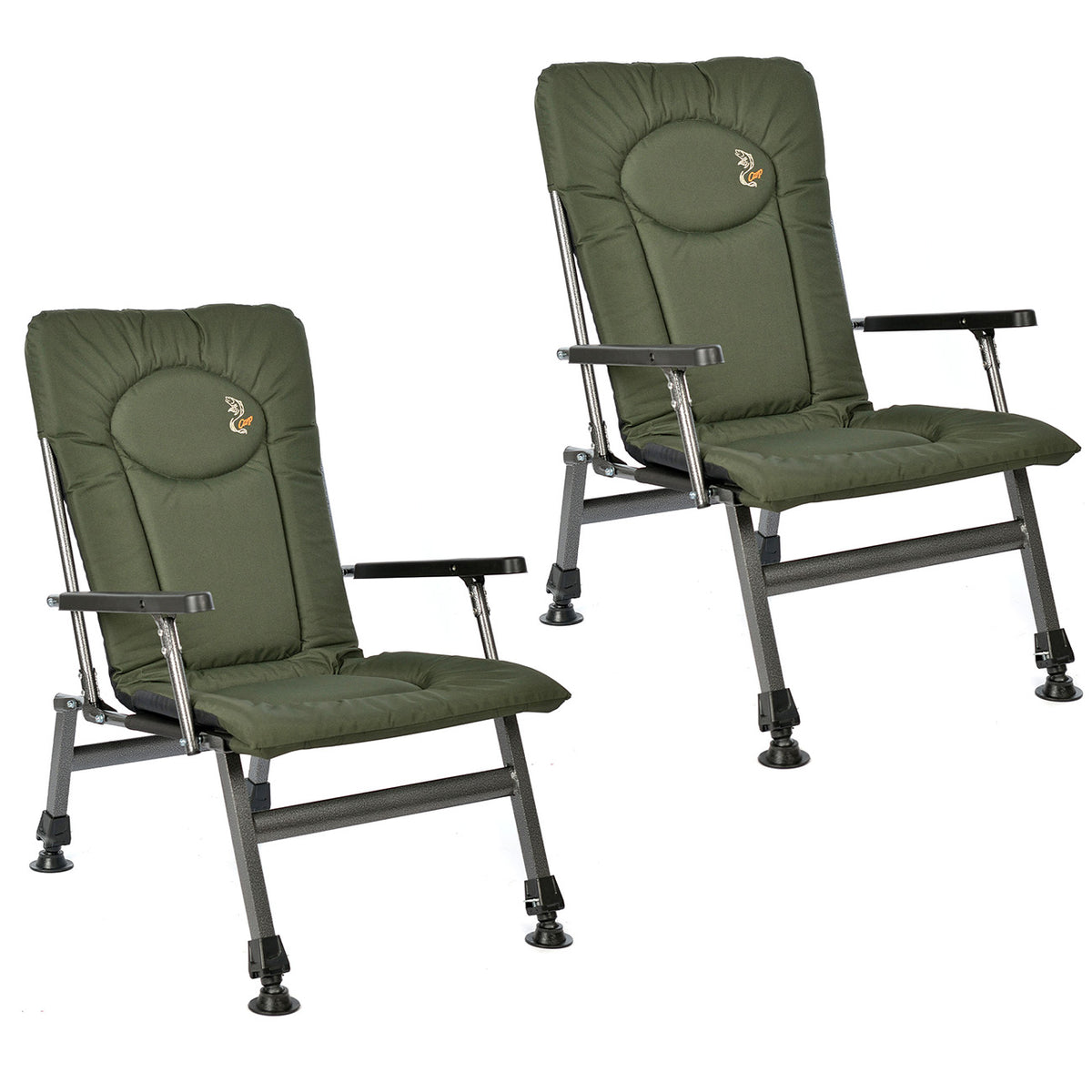 Set de 2 sillones plegables CUZO F8R