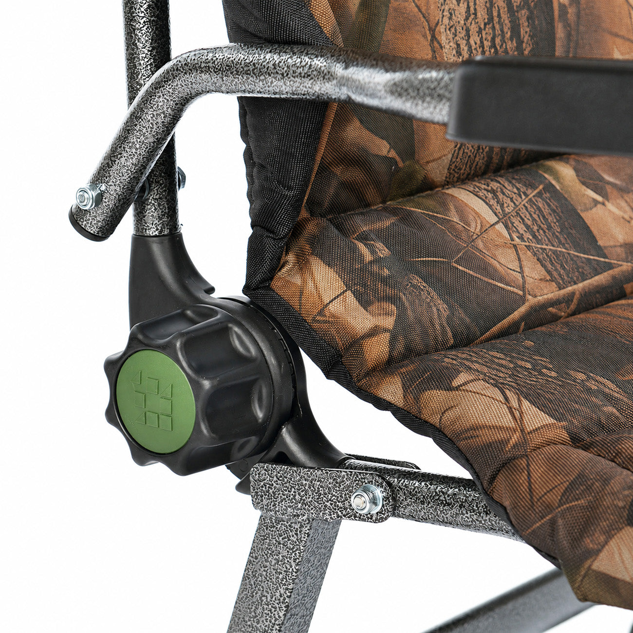 Grand fauteuil pliant inclinable pour camping, pêche, jardin et extérieur CUZO FK2