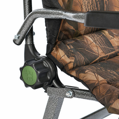 Grand fauteuil pliant inclinable pour camping, pêche, jardin et extérieur CUZO FK2