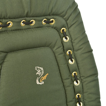 Grand fauteuil pliant inclinable pour camping, pêche, jardin et extérieur CUZO FK2