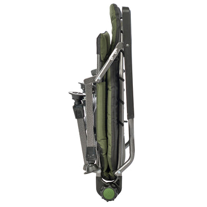 Grand fauteuil pliant inclinable pour camping, pêche, jardin et extérieur CUZO FK2