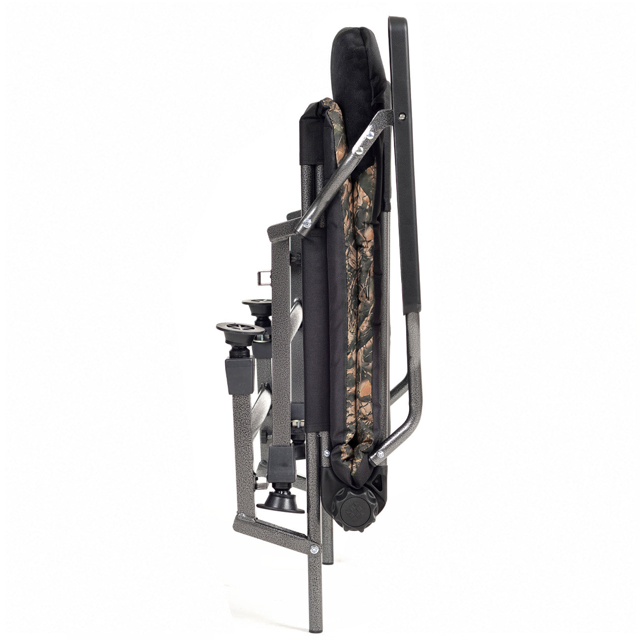 Grand fauteuil pliant inclinable pour camping, pêche, jardin et extérieur CUZO FK5 Charge Élevée
