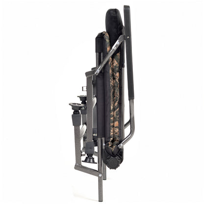 Grand fauteuil pliant inclinable pour camping, pêche, jardin et extérieur CUZO FK5 Charge Élevée