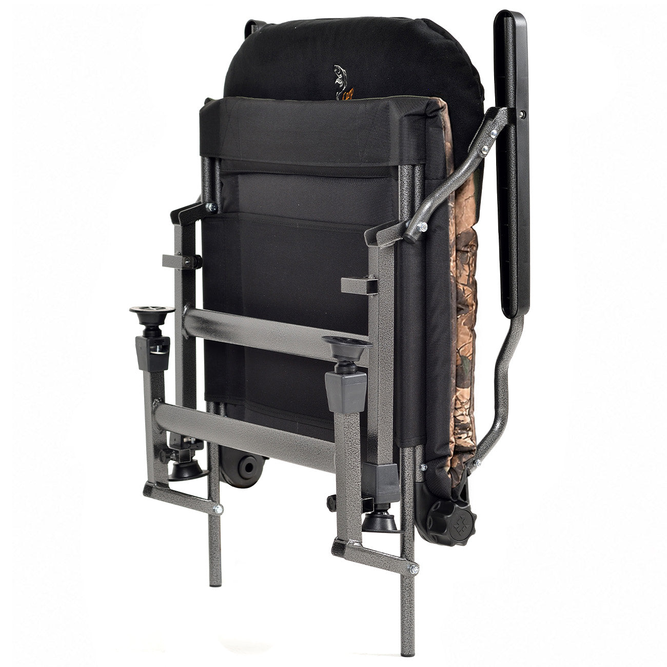 Grand fauteuil pliant inclinable pour camping, pêche, jardin et extérieur CUZO FK5 Charge Élevée