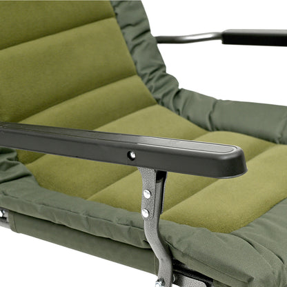 Grand fauteuil pliant inclinable pour camping, pêche, jardin et extérieur CUZO FK6 Premium