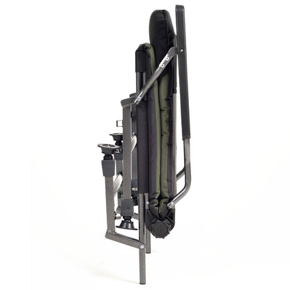Grand fauteuil pliant inclinable pour camping, pêche, jardin et extérieur CUZO FK5 Charge Extra