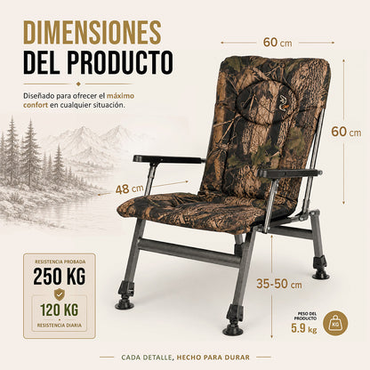 Set de 2 sillones plegables CUZO F8R