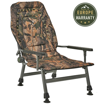 CUZO FK2 – Sillón plegable grande para Carpfishing, Camping y Exterior