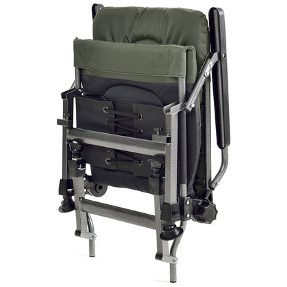 Folding armchair CUZO F5R with adjustable armrests for camping, fishing and gardens