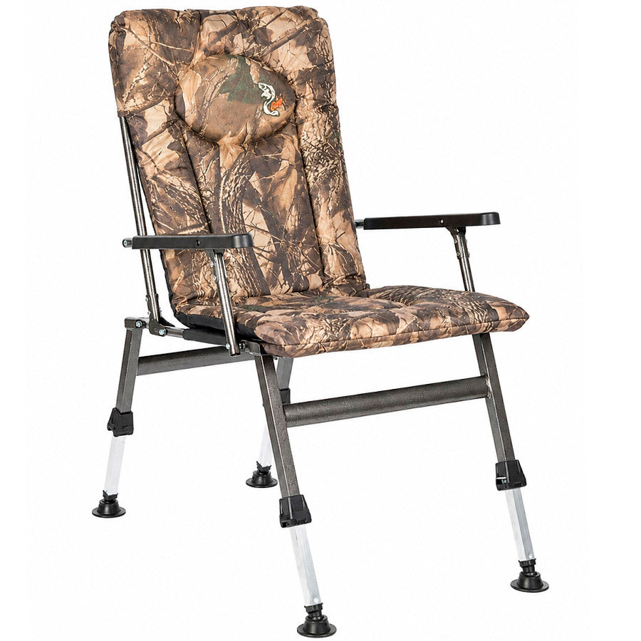 Sillón plegable con altura ajustable CUZO F8R, Maple