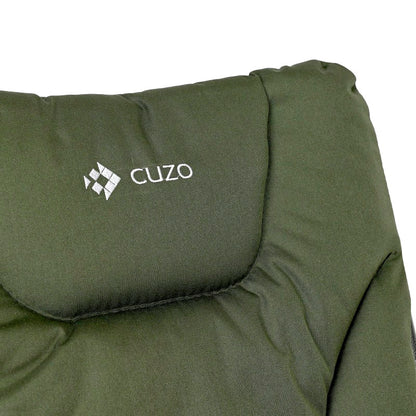 Sillón plegable reclinable con ajustes CUZO Mixo, Verde