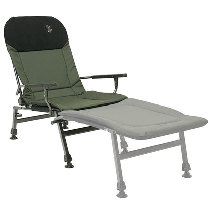 Sillón grande plegable reclinable con ajustes CUZO FK5 Extra Carga